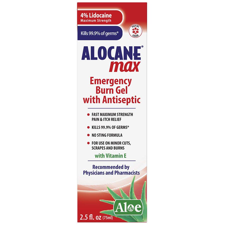 Alocane Maximum Strength Emergency Room Burn Gel Walgreens