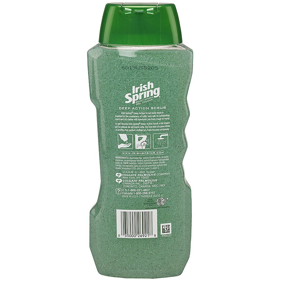 Irish Spring Body Wash Deep Action Scrub Walgreens