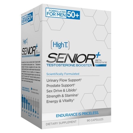 HighT Senior + Beta Prostate Testosterone Booster, Capsules - 90 ea