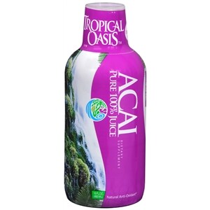 Tropical Oasis Acai Pure 100% Juice Dietary Supplement Liquid