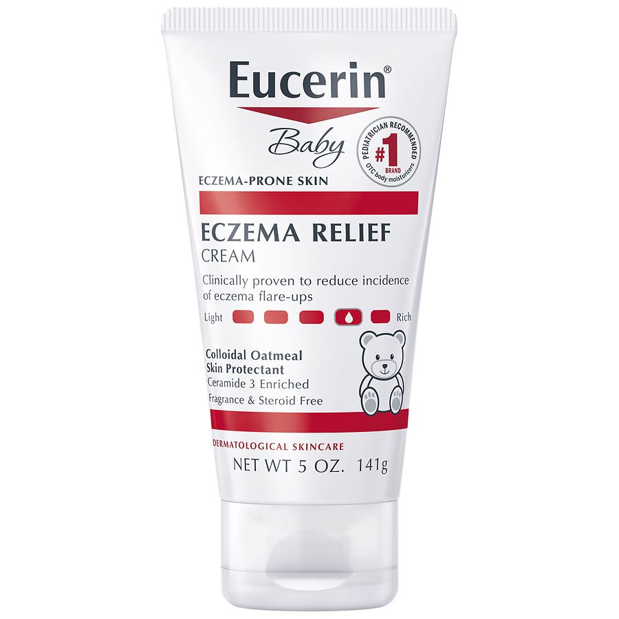Eucerin Baby Eczema Relief Body Creme Fragrance Free Walgreens