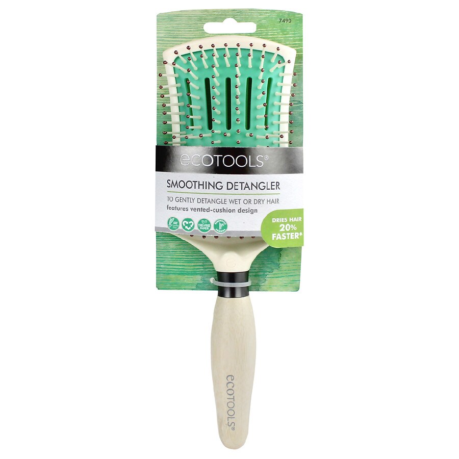  EcoTools Smoothing Detangler Paddle Brush 