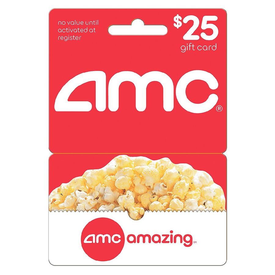 Amc Theaters 25 Gift Card1 0 Ea