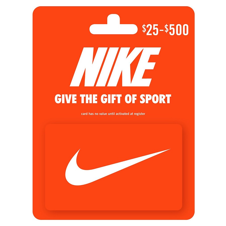 Nike Non-Denominational Gift Card 