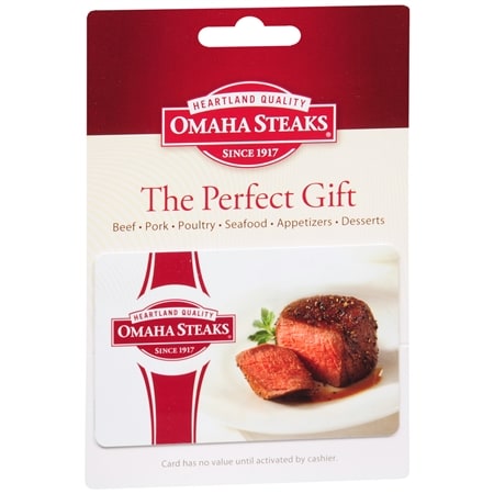 Omaha Steaks Non-Denominational Gift Card - 1 ea
