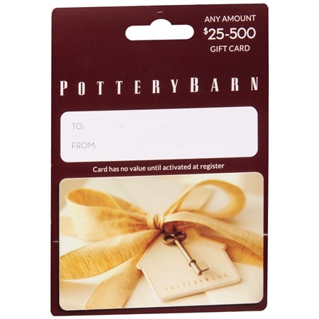 Pottery Barn Non-Denominational Gift Card - 1 ea