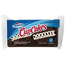 Hostess CupCakes Frosted Cakes with Creamy Filling Chocolate | Walgreens