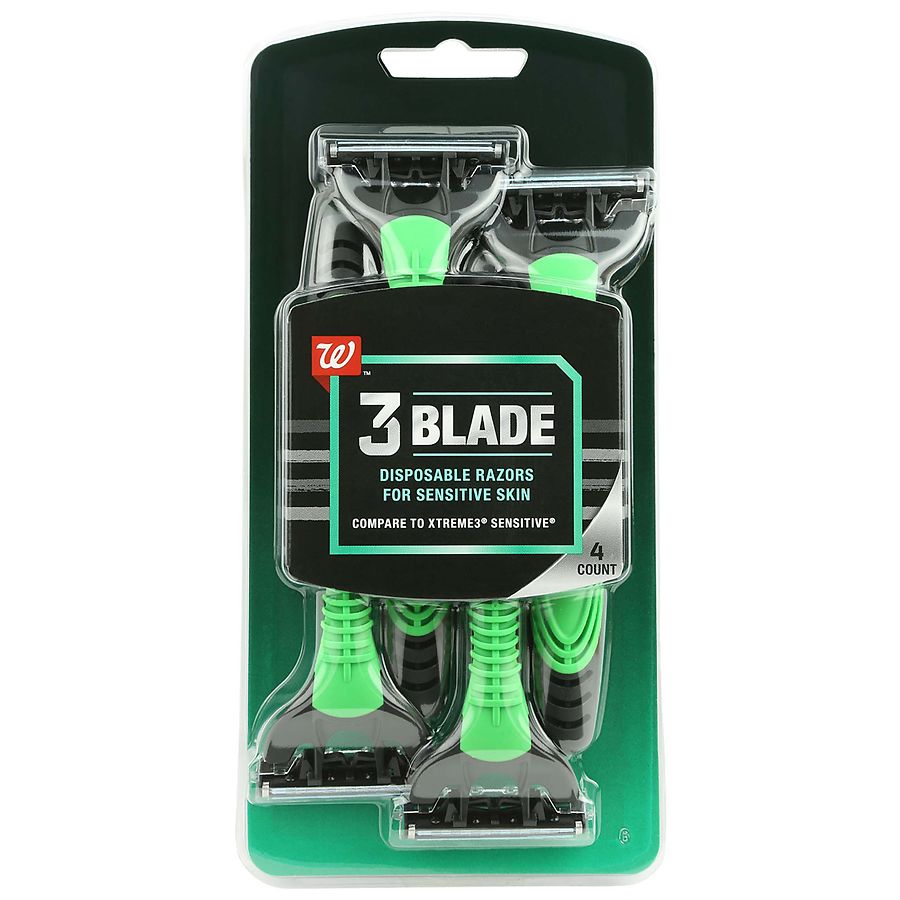 Walgreens Men's Triple-Blade Disposable Razors