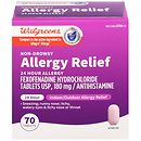 Allegra 24 Hour Allergy Relief 180mg Tablets | Walgreens