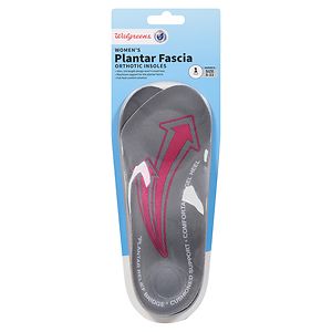 Walgreens Women's Plantar Fasciitis Orthotic Insoles
