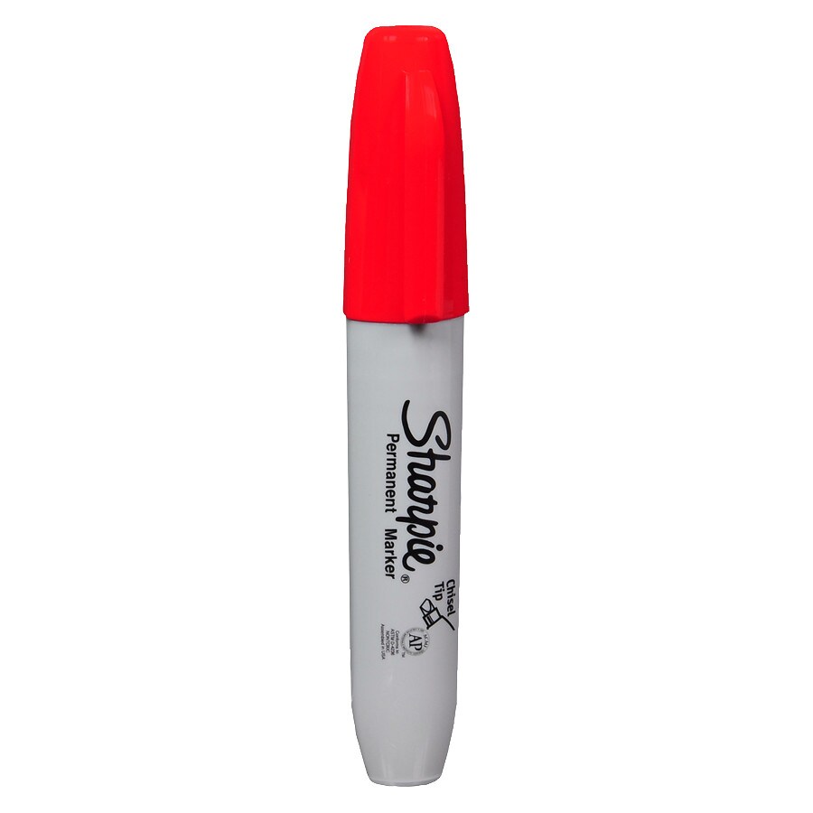  Sharpie Chisel Tip Permanent Marker Red 