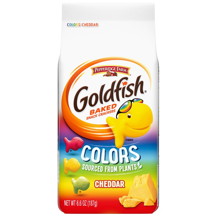 Goldfish Colors Crackers Cheddar Walgreens