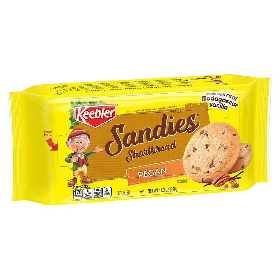 Keebler Sandies Shortbread Cookies Pecan Shortbread