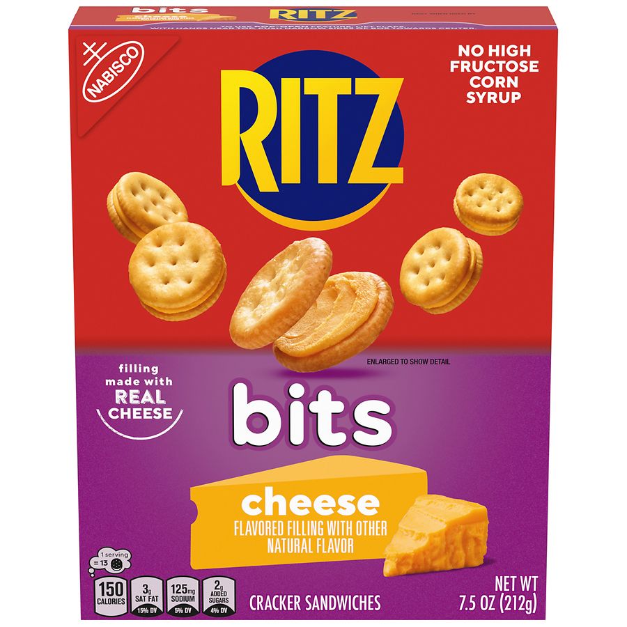 Ritz Bits Cracker Sandwiches Cheese Walgreens