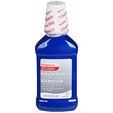 Walgreens Mouth Rinse Hydrogen Peroxide Oral Debriding Agent Mint Walgreens