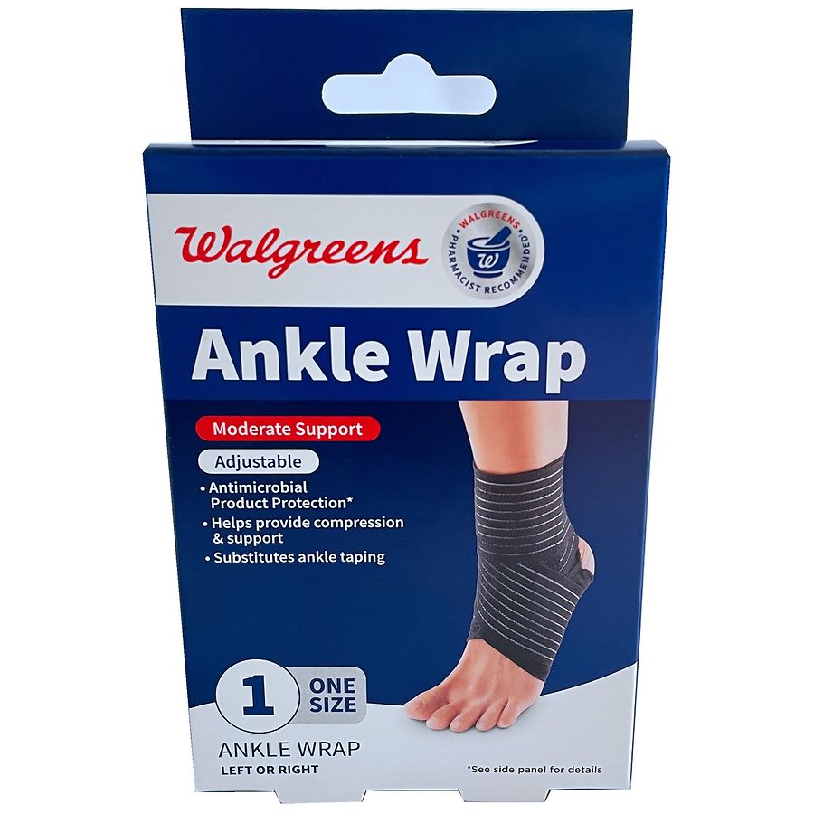 Walgreens Adjustable Ankle Support Wrap 