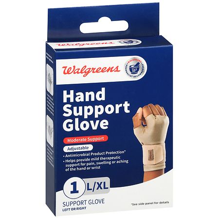 walgreens hand support glove