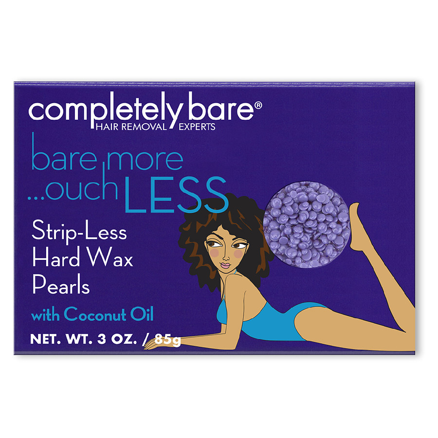 Completely Bare Bare More Ouch Less, Strip-Less Hard Wax Pearls Kit