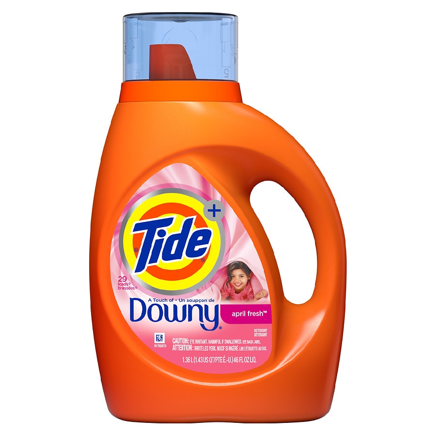 Tide Plus Downy Liquid Laundry Detergent, April Fresh April Fresh