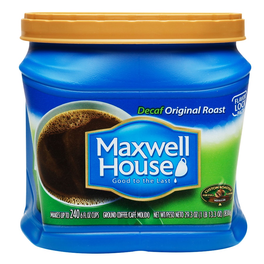 Maxwell House Ground Coffee Original Decaf Walgreens