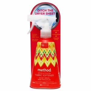 method Dryer Activated Fabric Softener Sunset Breeze