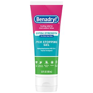 Benadryl Extra Strength Topical Analgesic Itch Stopping Gel