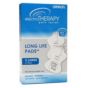 Omron Electrotherapy Pain Relief Long Life Pads Large