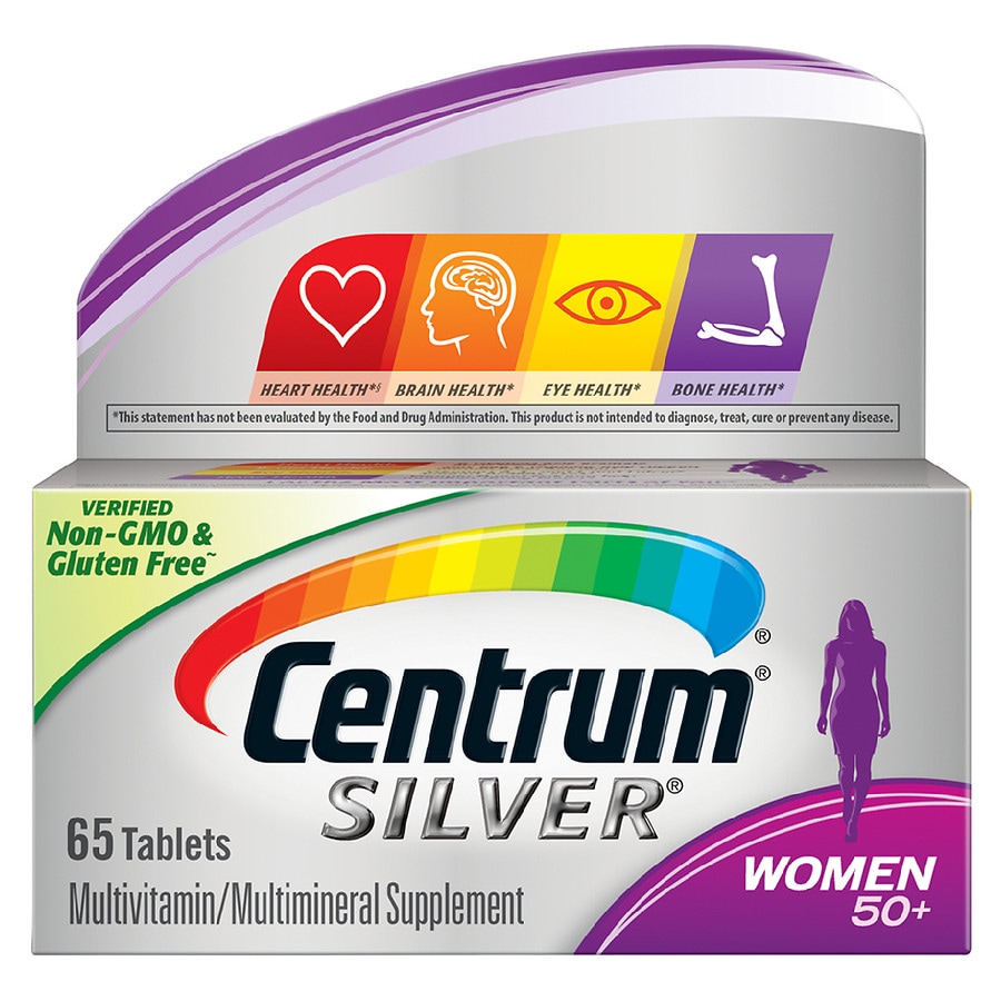  Centrum Silver Women Complete Multivitamin & Multimineral Supplement Tablet, Age 50 Plus 