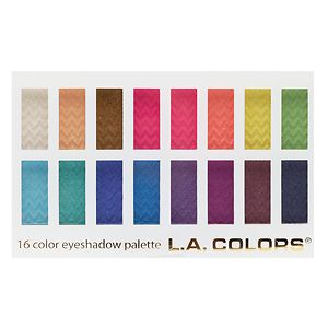 L.A. Colors 16 Color Eyeshadow Palette Haute