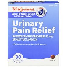 Walgreens Urinary Pain Relief Tablets | Walgreens