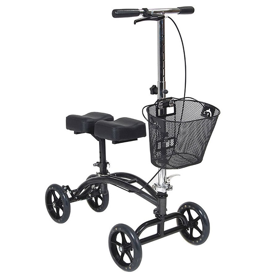 Photo 1 of Dual Pad Steerable Knee Walker with Basket