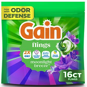 Gain Laundry Detergent Packs Moonlight Breeze