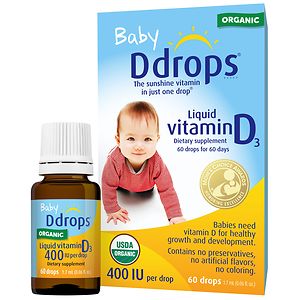 Ddrops Baby Vitamin D Drops 400 IU