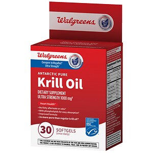 Walgreens Omega-3 Krill Oil, Softgels