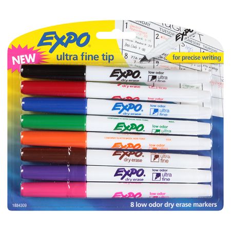 Expo Dry Erase Marker Ultra Fine Assorted Colors