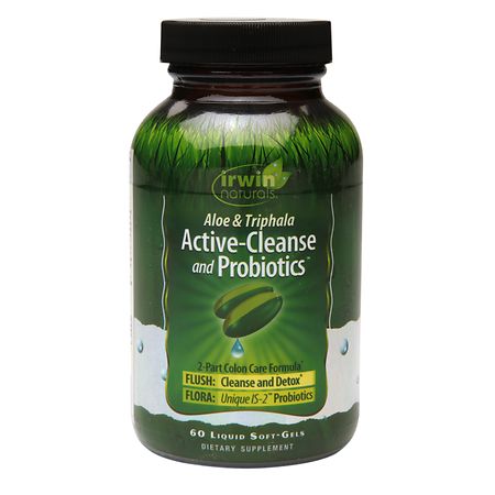 Irwin Naturals Active-Cleanse & Probiotics, Soft-Gels - 60 ea
