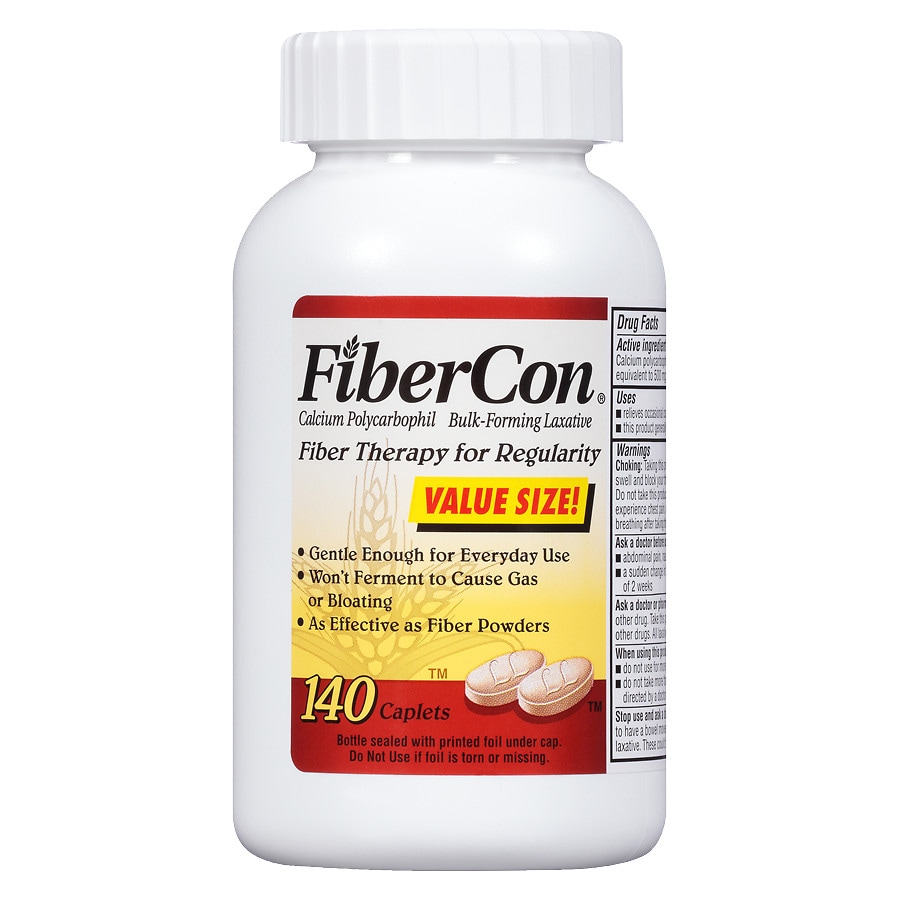 FiberCon Bulk-Forming Laxative Caplets