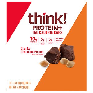 Think Thin Lean Protein & Fiber Bars Chunky Chocolate Peanut