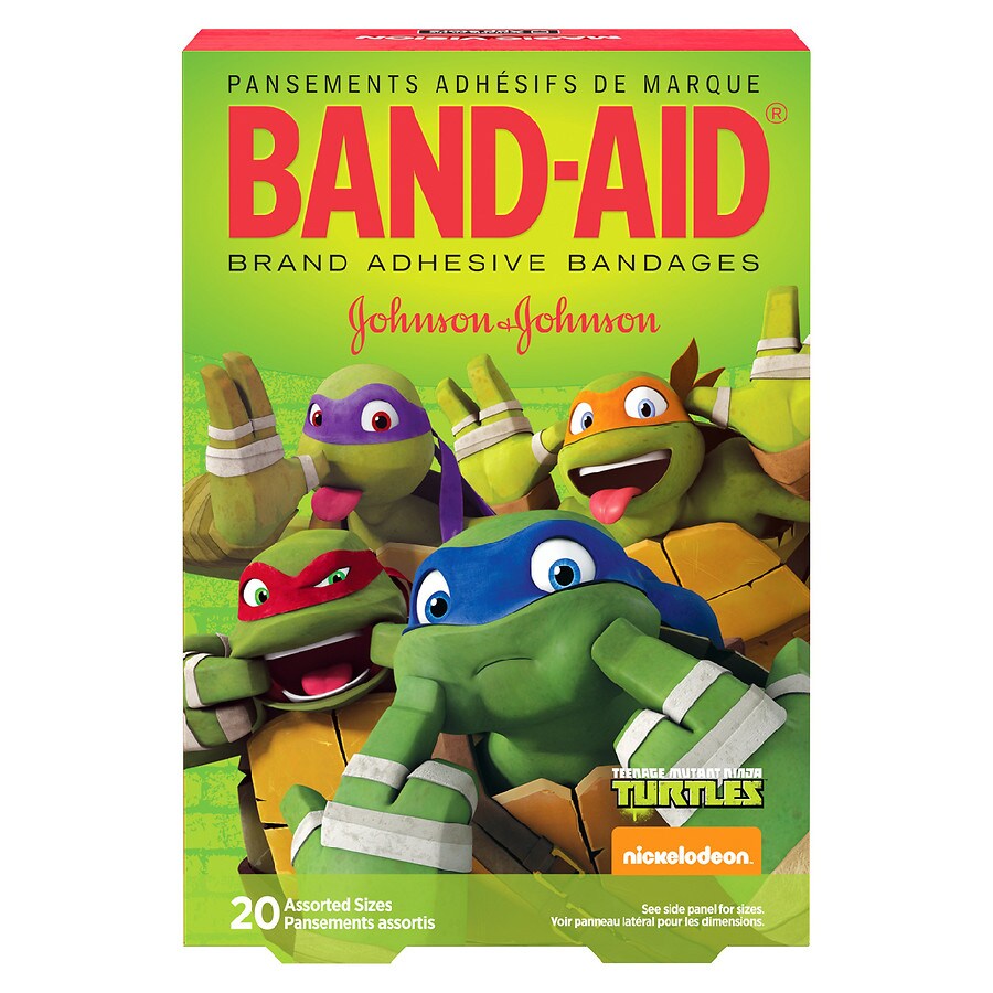 Band Aid Brand Nickelodeon Teenage Mutant Ninja Turtles Assorted Sizes Teenage Mutant Ninja Turtles Walgreens