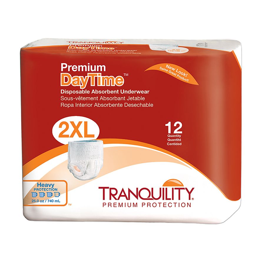 Tranquility Premium Daytime Disposable Absorbent Underwear XXL