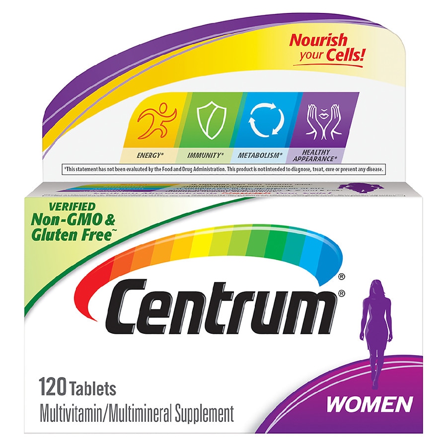  Centrum Women Complete Multivitamin & Multimineral  Supplement Tablet 