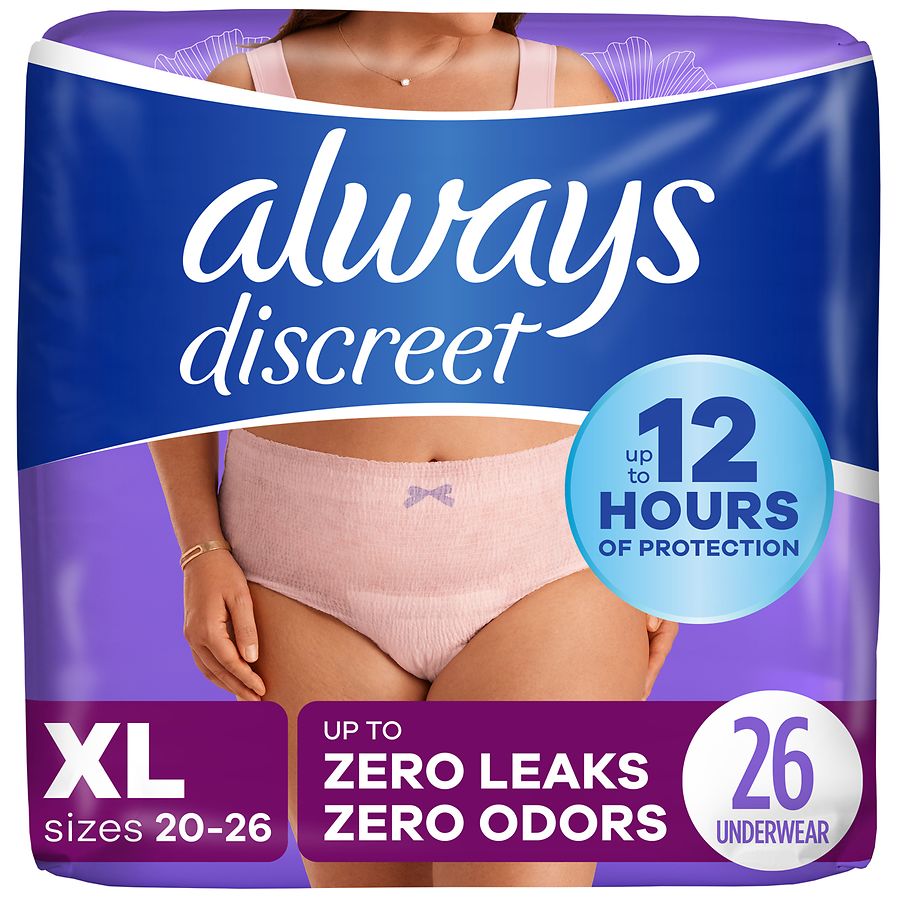 Photo 1 of Incontinence Underwear for Women, Maximum Absorbency XL