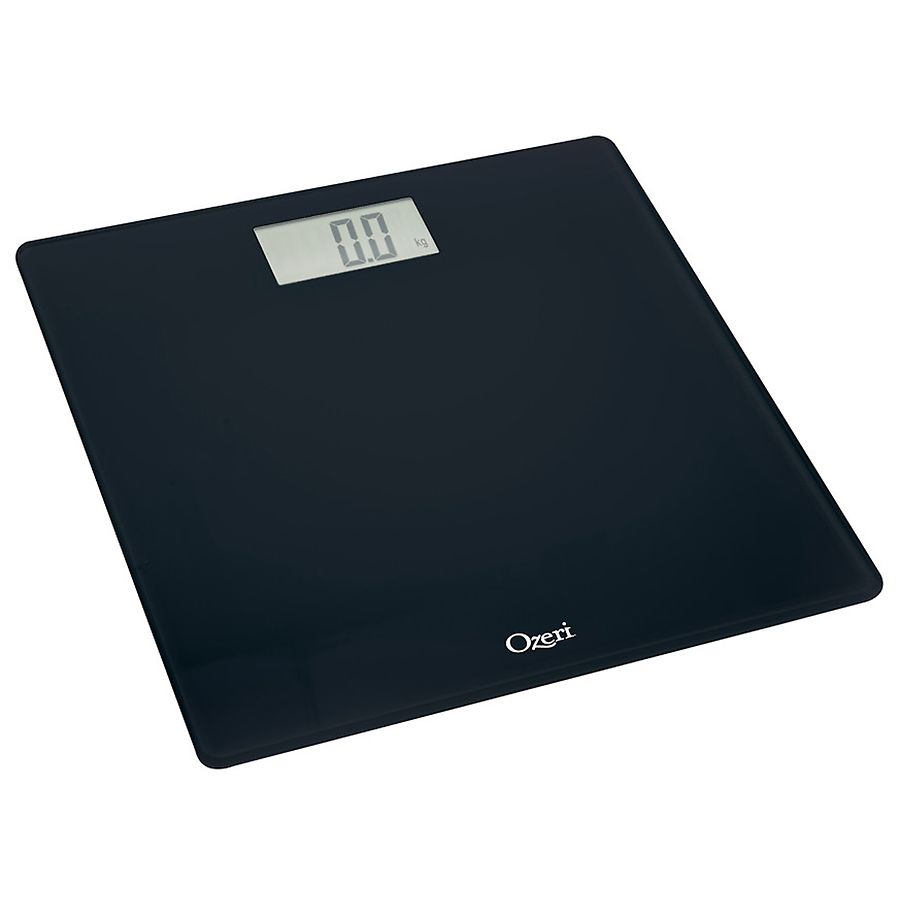 Ozeri Precision Digital Bath Scale In Tempered Glass With Step On