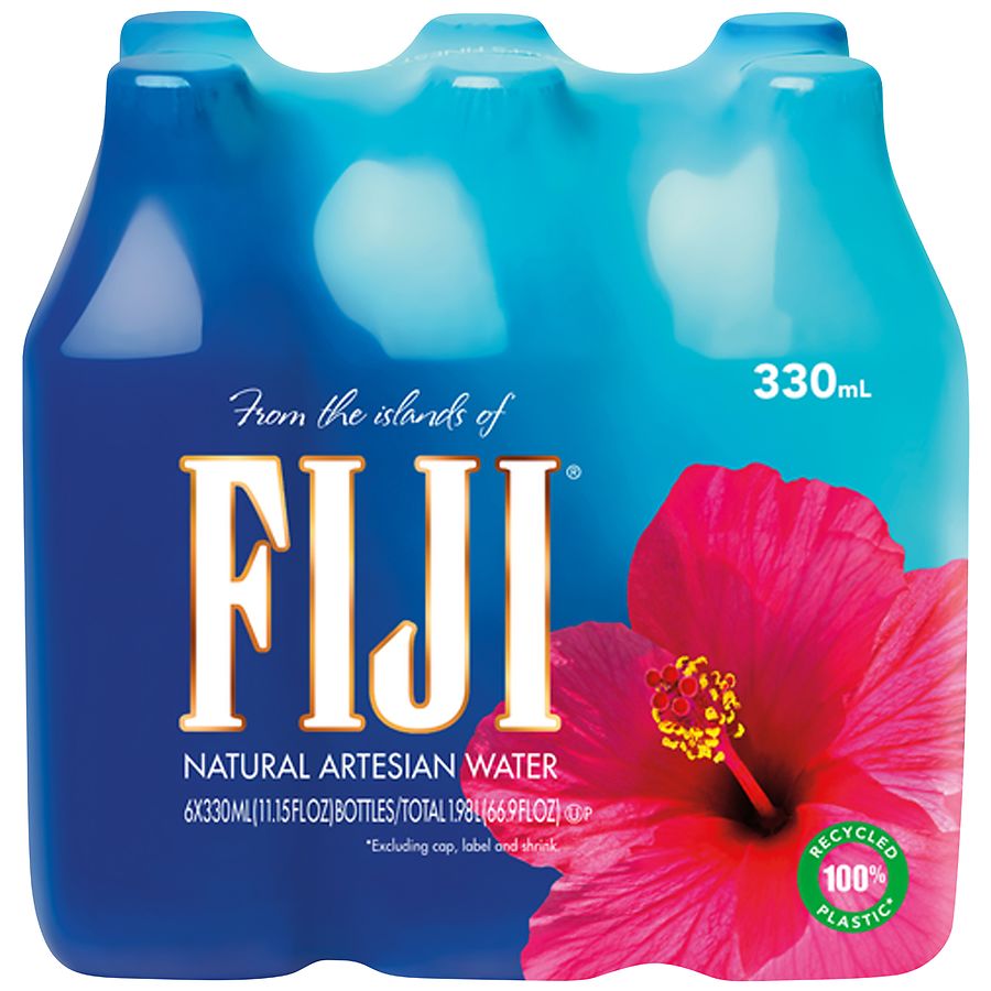 Fiji Natural Artesian Water 6 pk | Walgreens