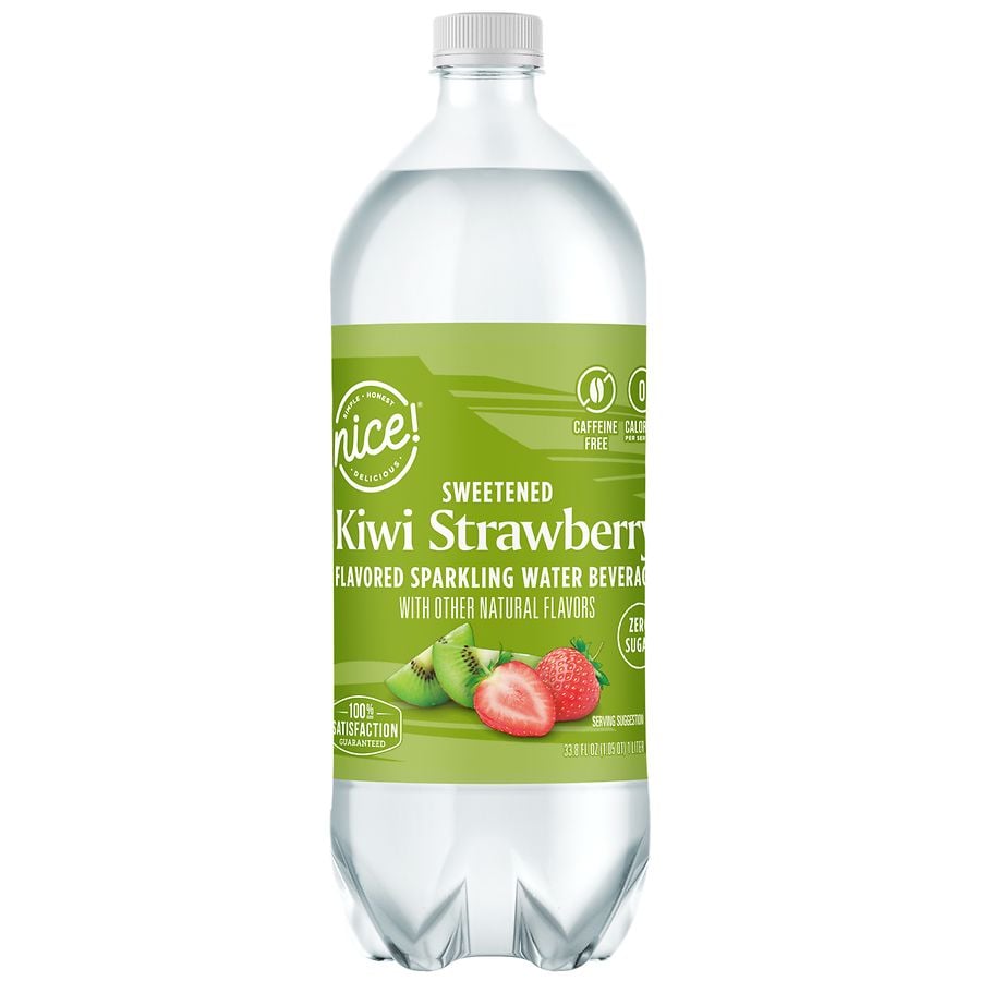 Nice! Sparkling Water Kiwi & Strawberry Walgreens