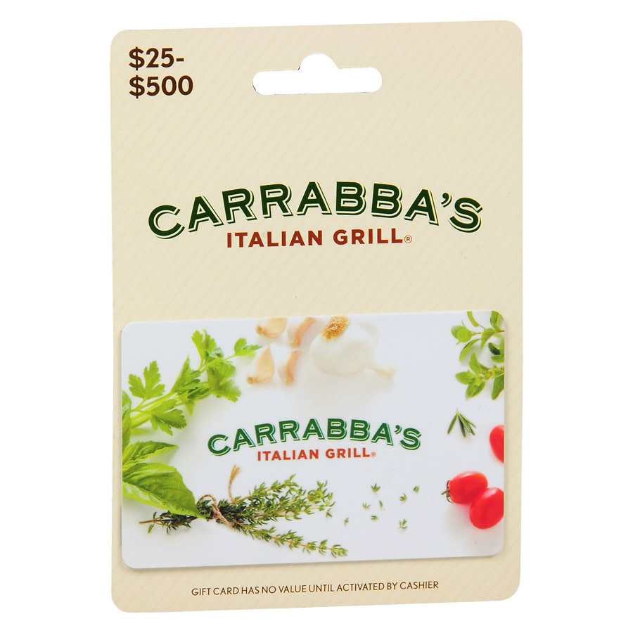 Carrabas Non Denominational Gift Card Walgreens