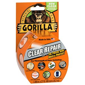 Gorilla Clear Repair Tape 1.88 X 324