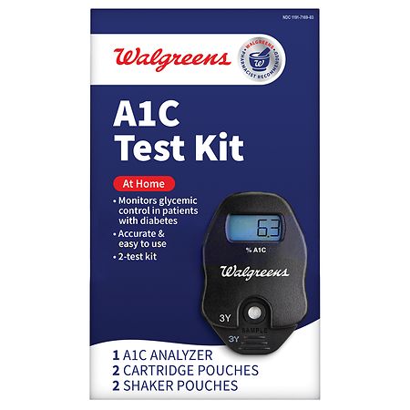 Walgreens At-home A1c Test Kit Walgreens