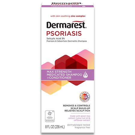 Dermarest Psoriasis Psoriasis Medicated Shampoo plus Conditioner - 8 fl oz