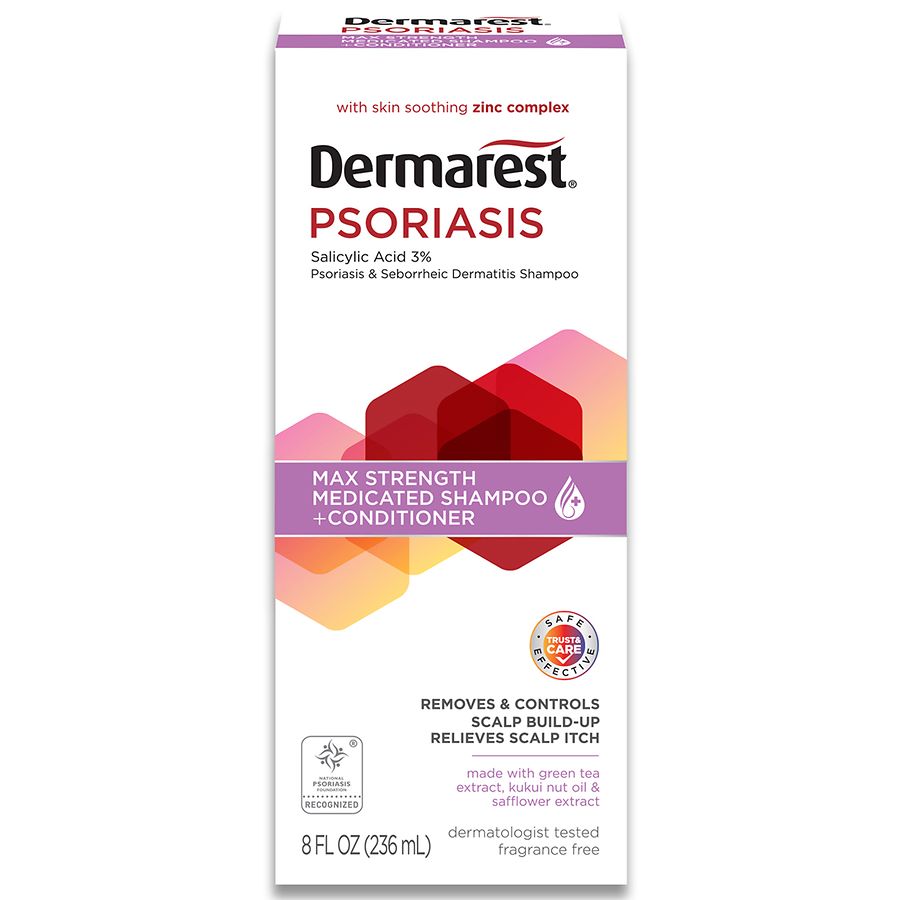 Dermarest Psoriasis Psoriasis Medicated Shampoo Plus Conditioner Walgreens